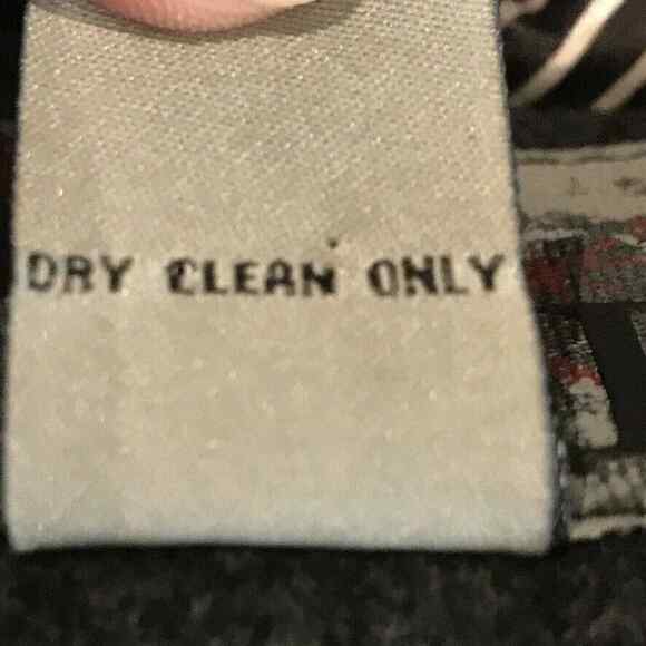 BKE Blazer Jacket Womens Medium Black Wool Blend Tuxedo Embellished Ladies - Picture 11 of 11